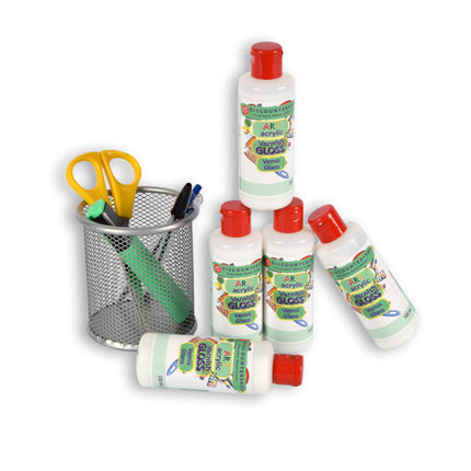 5 stuks | Varnish | 100 ml | Acrylvernis | hobbywinkel | 504 g | Glanzende vernis | transparent | 11.5cm*3.5cm