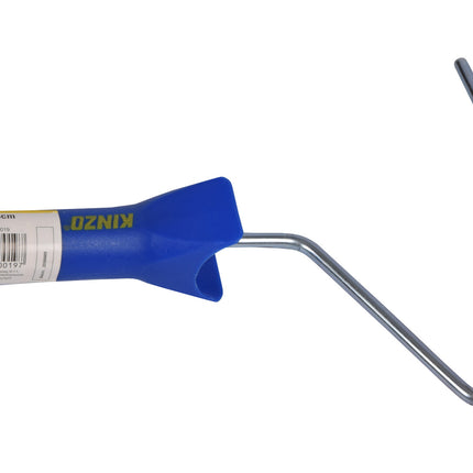 Complete Verfroller Set - Schuimroller en Verfkwasten - Blauw - 18 cm Breed - Perfect voor Muren en Plafonds