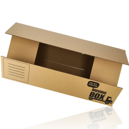 Verhuisdozen 125L - Set van 10 - Extra Grote Verhuisdozen - 80 x 40 x 40 cm - 70kg Draagkracht - Stevige  & Professioneel