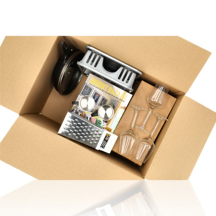 Verhuisdozen 95L - Set van 10 Verhuizen Doos Groot - 55 kg Draagkracht - 60x40x40 cm - Professioneel