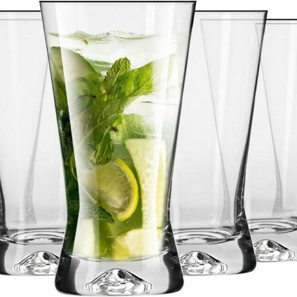 Water - Glazen -  Drinkglazen - Longdrinkglazen - 300 ml. - 6 Delig