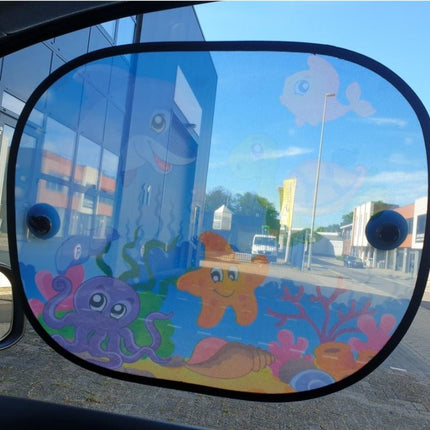 Hoogwaardige Zonwering Op Maat 44X38 cm - Zonneschermen - Autoaccessoires - Zijruiten 