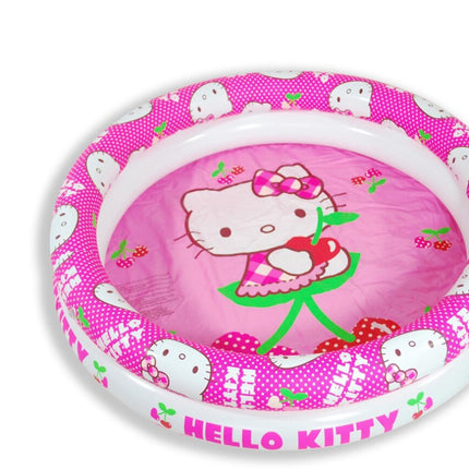 Zwembad kopen - Zwembad meisjes opblaaszwembad Hello Kitty meisjes 90 cm PVC roze/wit